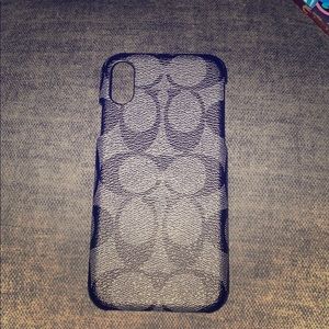 Coach IPhone X/10 case